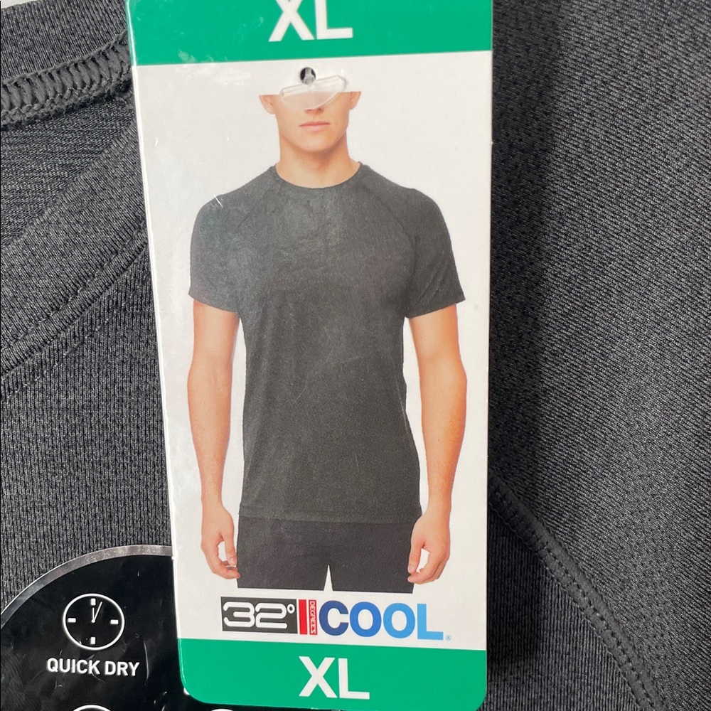 32 Degrees Cool Stretch Comfort Color Charcoal Size XL - Picture 4 of 8